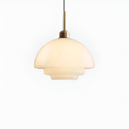 Minimalistisk pendellampa i glas för matsal, vardagsrum och sovrum