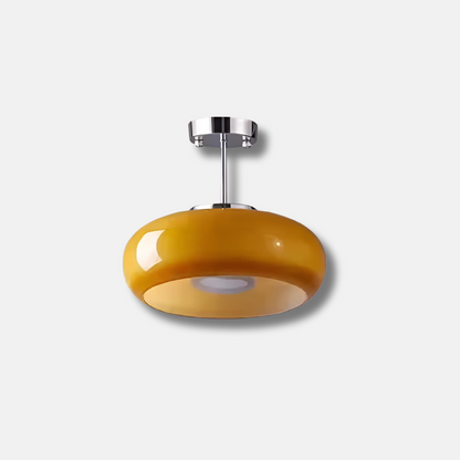 Retro glastaklampa i modern design för vardagsrum sovrum hall