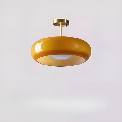 Retro glastaklampa i modern design för vardagsrum sovrum hall
