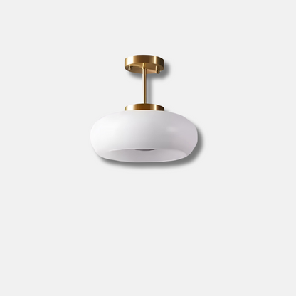 Retro glastaklampa i modern design för vardagsrum sovrum hall