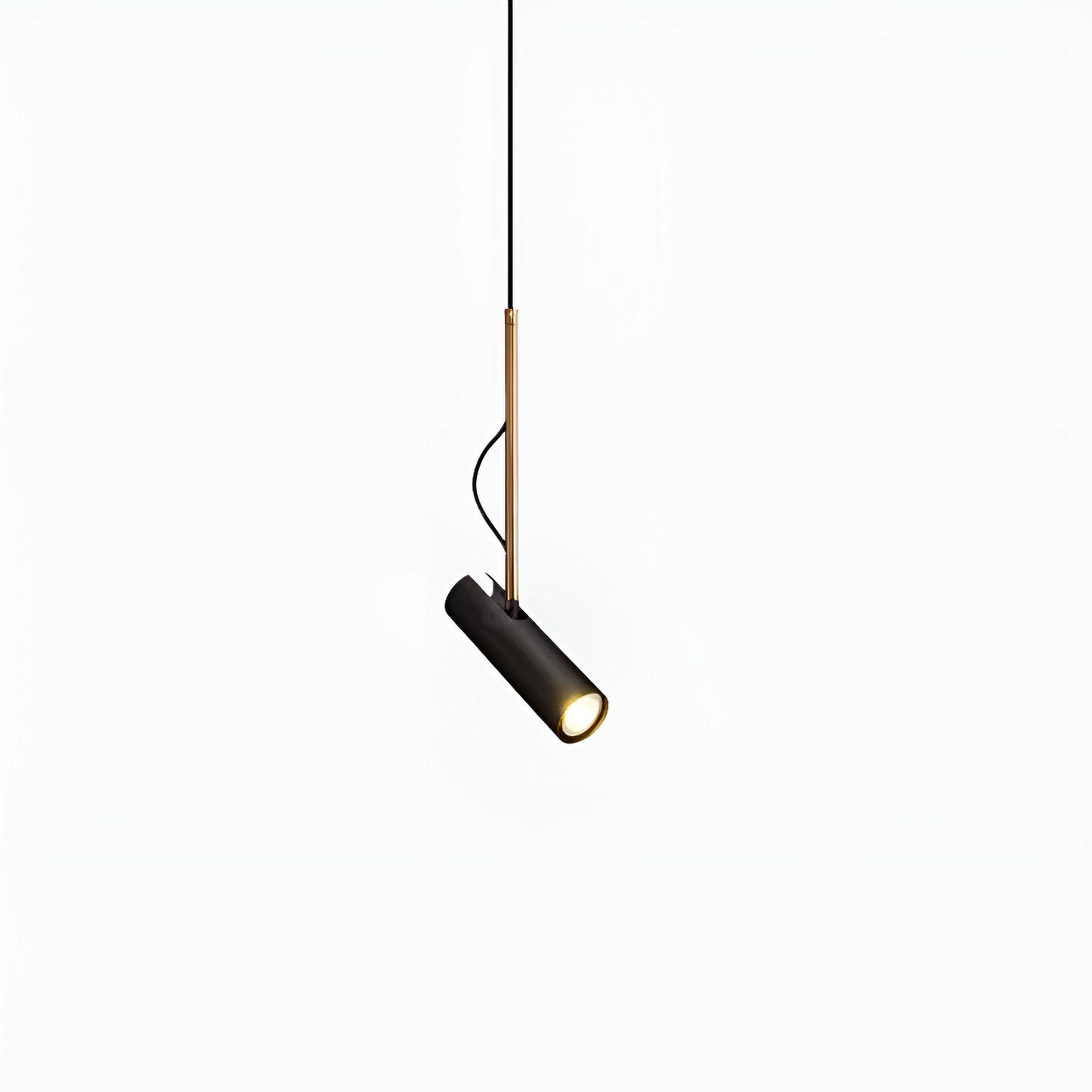 Minimalistisk LED spotlight pendellampa i metall för kök bar sovrum