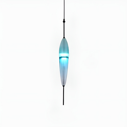 Modern pendellampa i glas med gradient design för vardagsrum och matsal