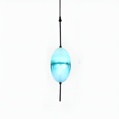 Modern pendellampa i glas med gradient design för vardagsrum och matsal