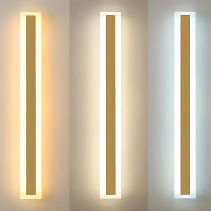 Aurenza | Vattentät modern utomhus LED vägglampa IP65 klassad för fasadbelysning