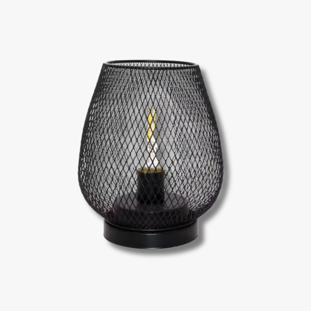 Ferrocage | Dekorativ bordslampa i metall med stilren och modern design
