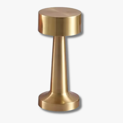 Auriel | Trådlös bordslampa i metall med vintagekänsla och elegant design