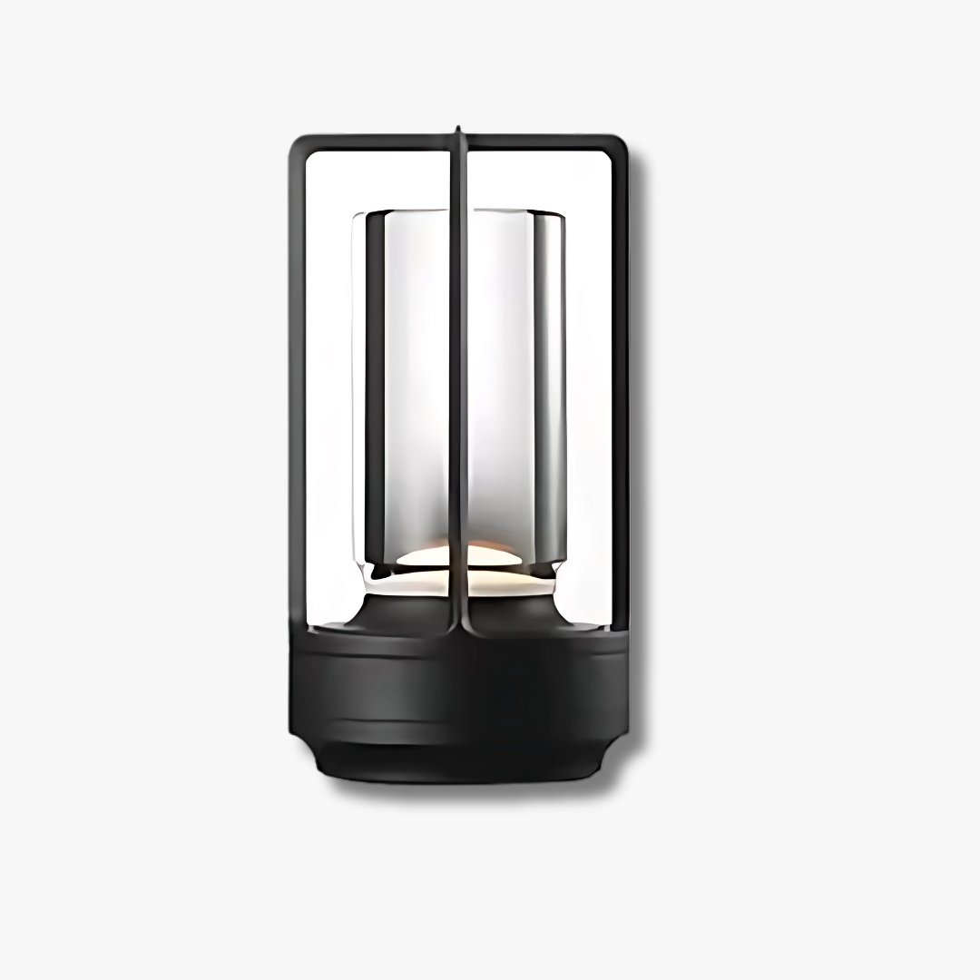Virello | Kristallinspirerad LED-bordslampa i aluminium med modern design