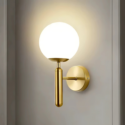 Willow | Modern vägglampa med kopparfinish och elegant tidlös design