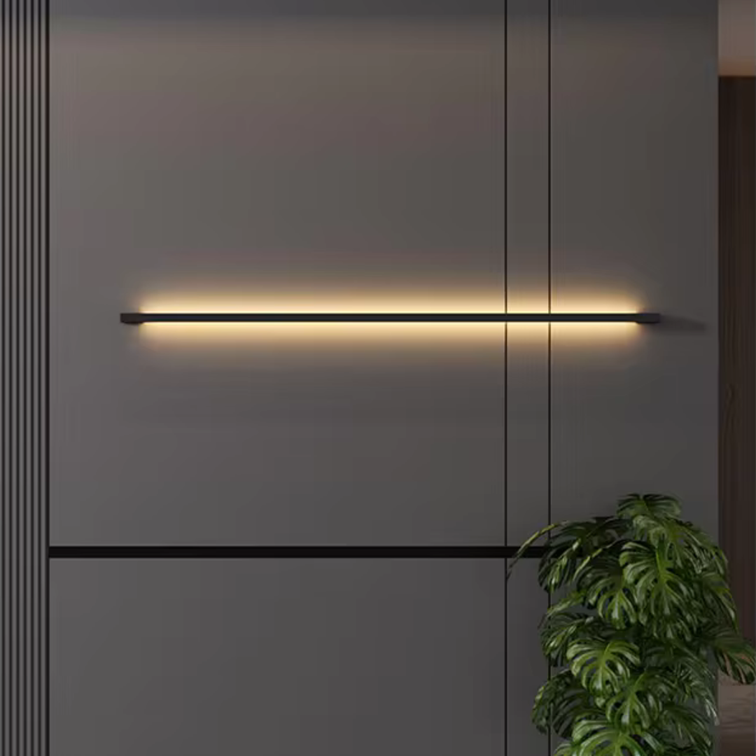 Lineabar | Slank ultranarrow vägglampa för hallar, sovrum och modern inredning