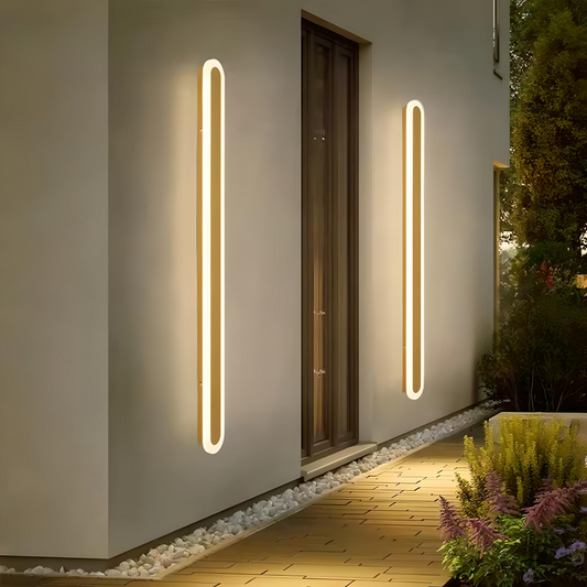 Stratobeam | IP65 lång utomhus LED vägglampa vattentät för fasad och trädgård