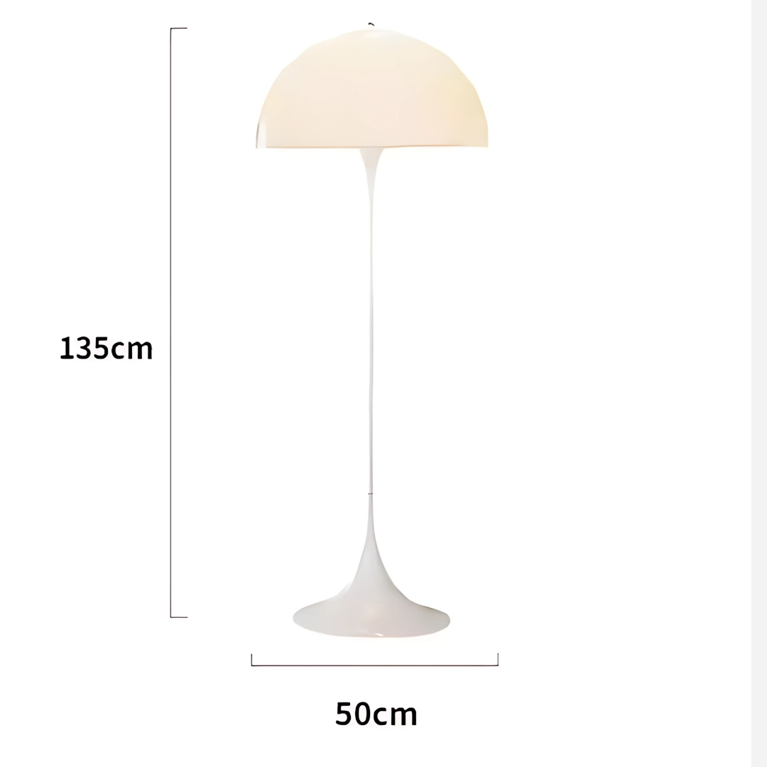 Mallo | Dansk cream stil golvlampa