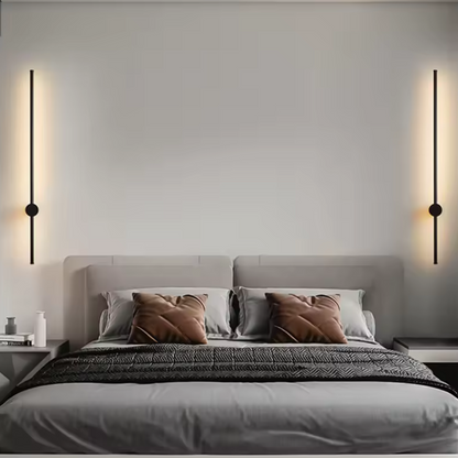 Arvia | Modern lång LED vägglampa i minimalistisk design för stilren inredning