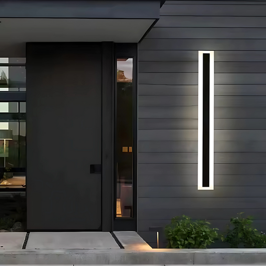 Aurenza | Vattentät modern utomhus LED vägglampa IP65 klassad för fasadbelysning