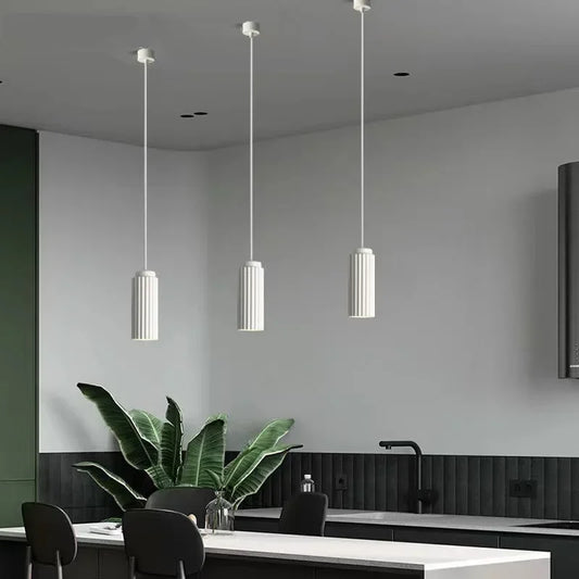 Modern pendellampa i metall för sovrum vardagsrum restaurang belysning