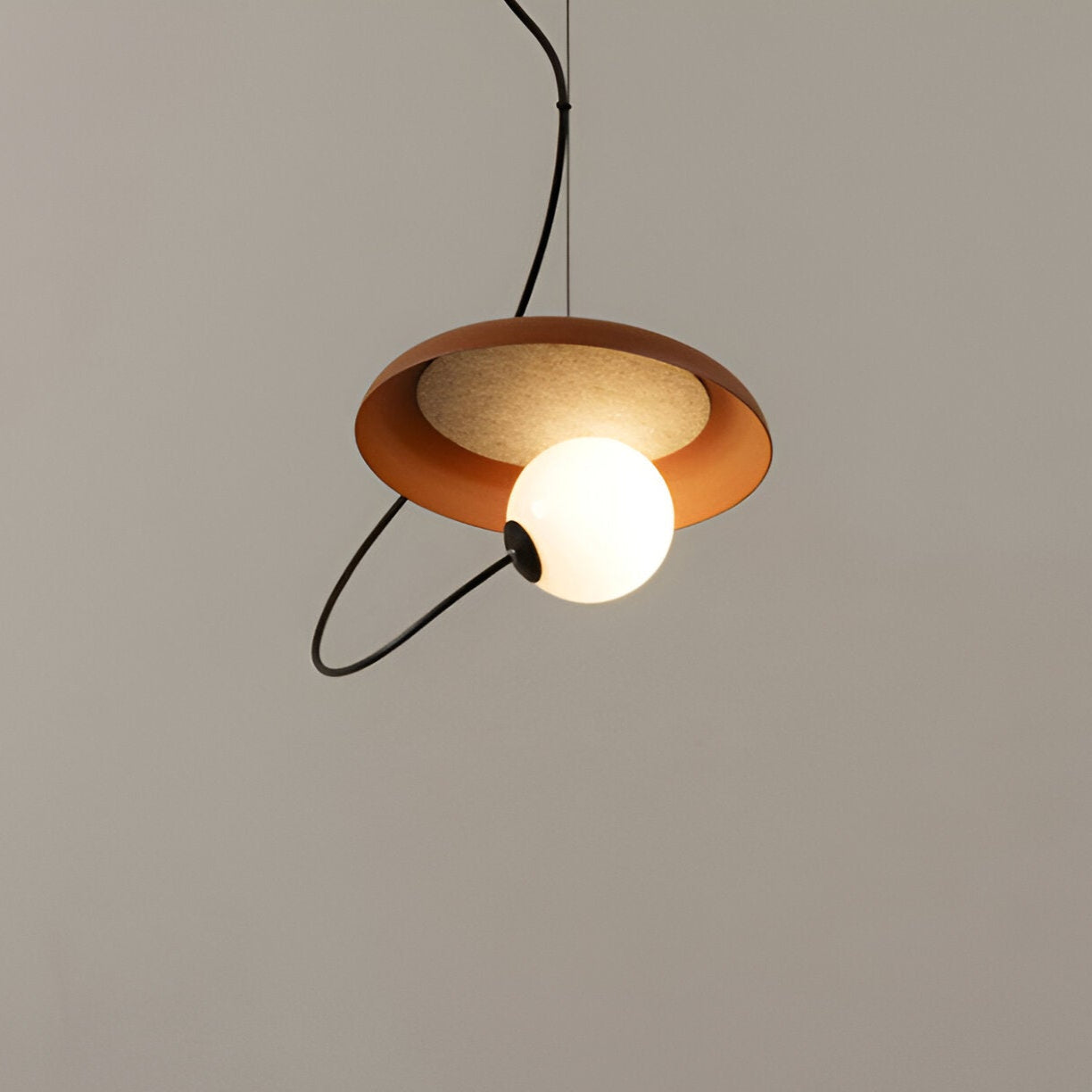 Modern justerbar LED pendellampa i metall för matsal sovrum kök