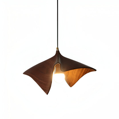 Nordisk japansk pendellampa i resin med LED för kök matsal vardagsrum och sovrum