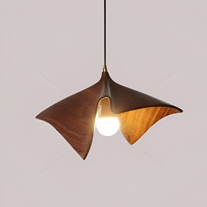 Nordisk japansk pendellampa i resin med LED för kök matsal vardagsrum och sovrum