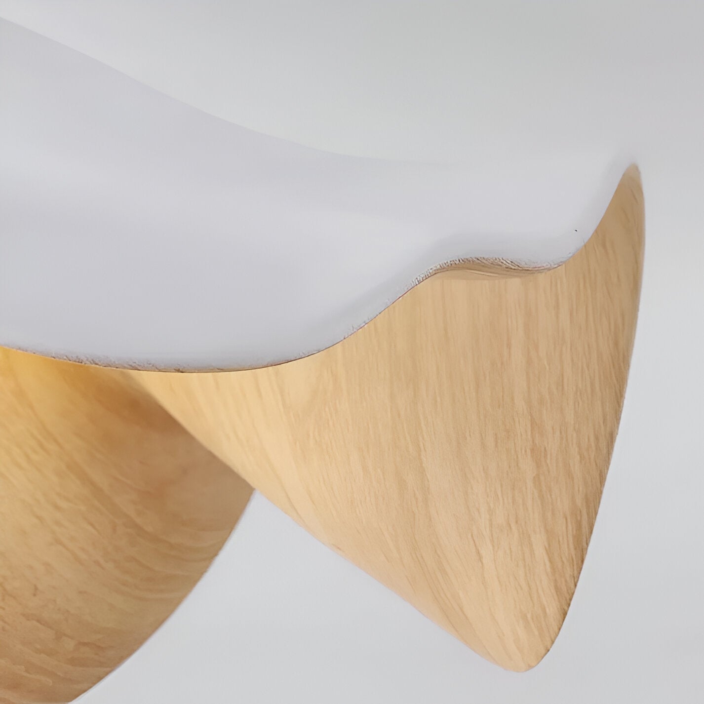 Nordisk Blomformad Taklampa i Resin – Modern Plafond för Inomhusbelysning