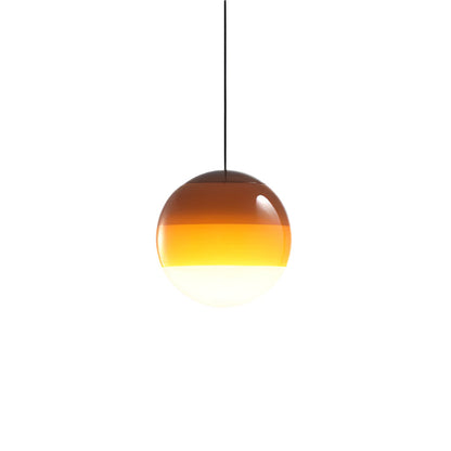 Modern färgglad glasboll pendellampa för matsal, vardagsrum och hotell