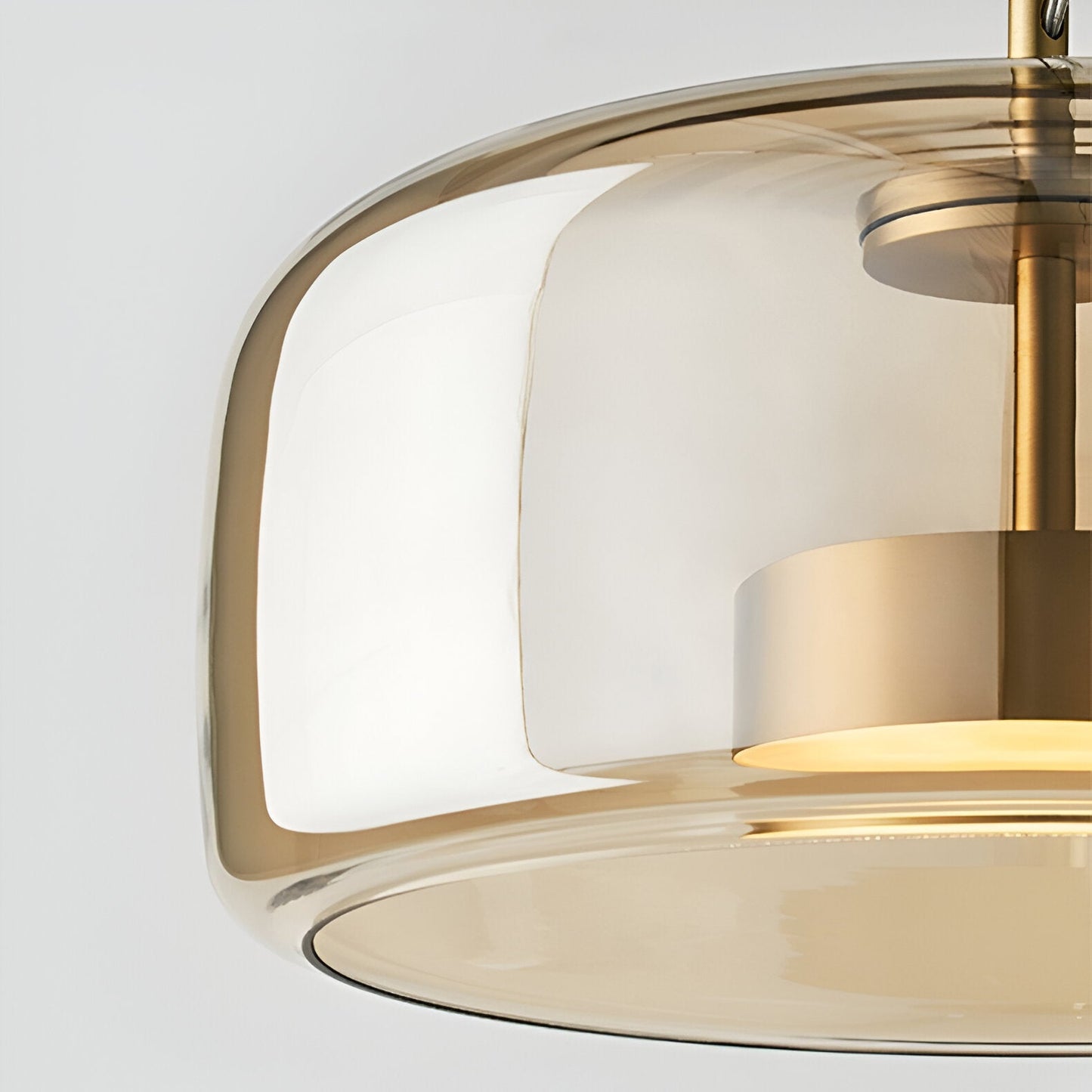Modern glas pendellampa med LED för matsal vardagsrum kök och sovrum