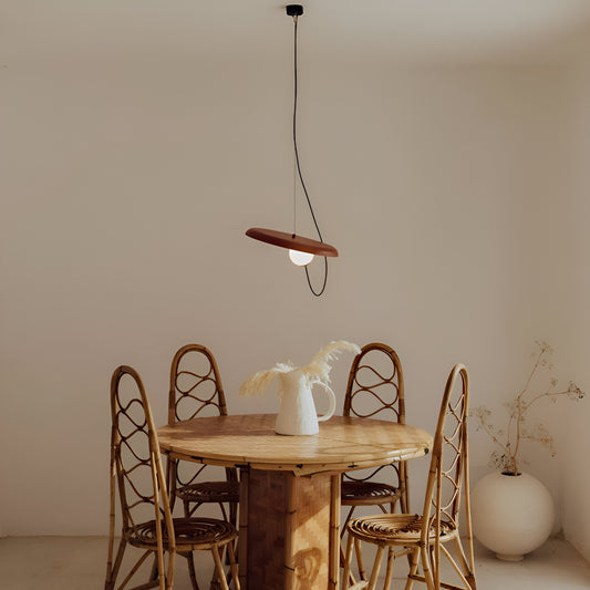 Modern justerbar LED pendellampa i metall för matsal sovrum kök