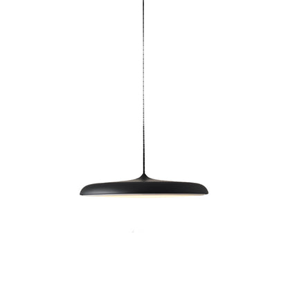Modern pendellampa i metall med UFO-inspirerad design för matsal kök bar