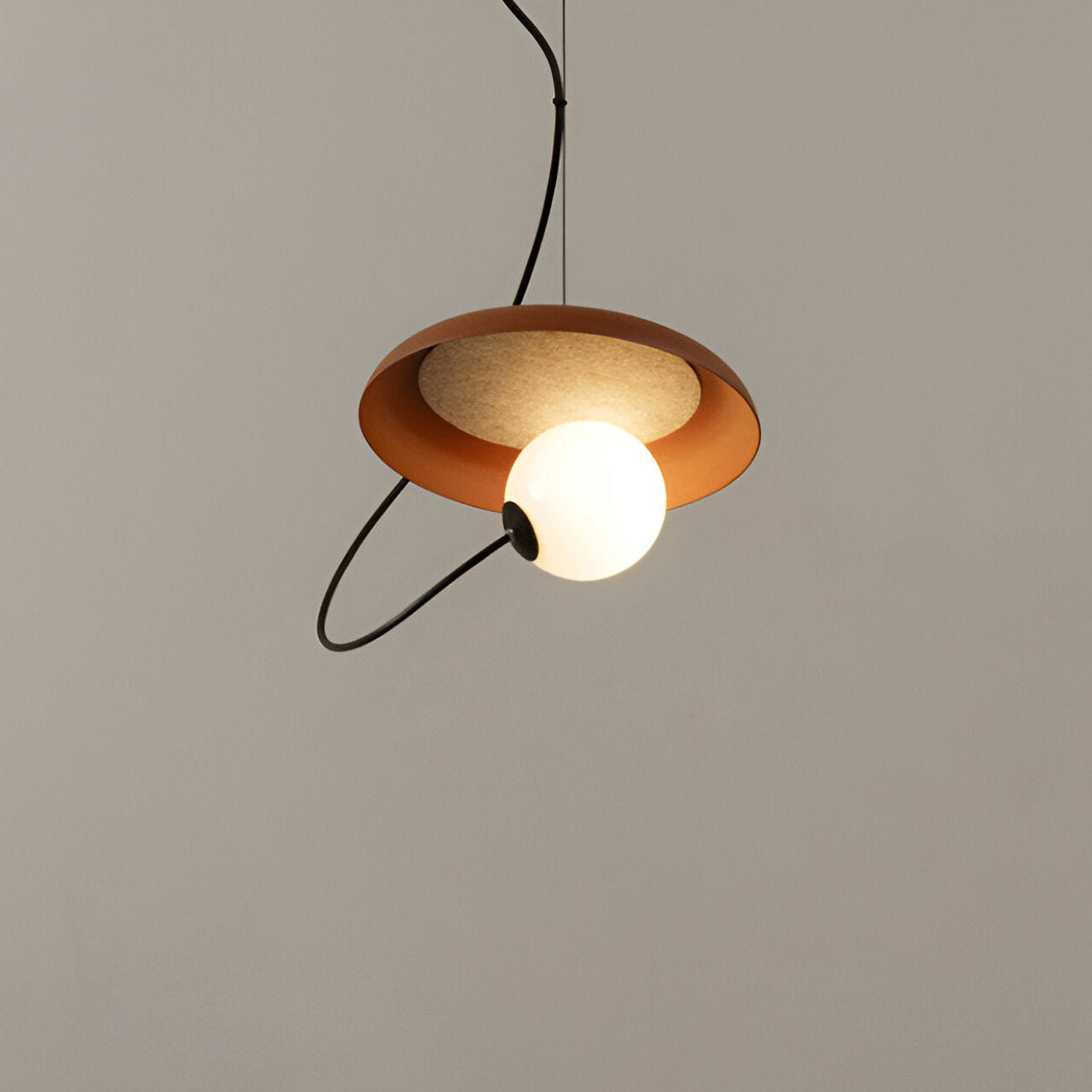 Modern justerbar LED pendellampa i metall för matsal sovrum kök