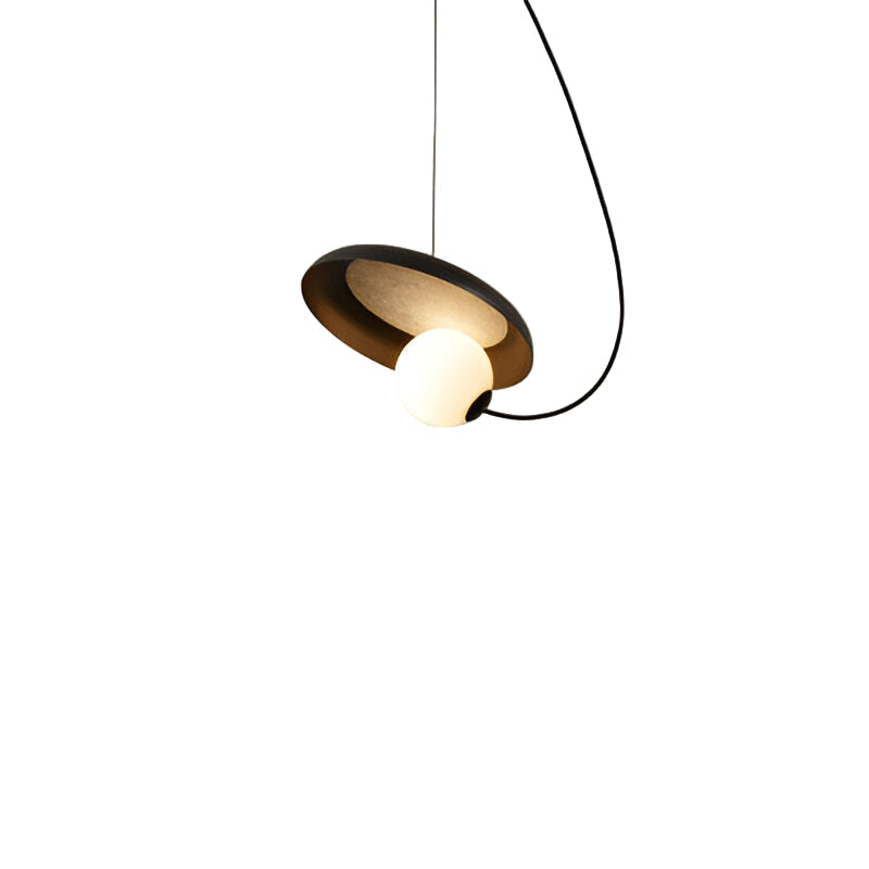 Modern justerbar LED pendellampa i metall för matsal sovrum kök