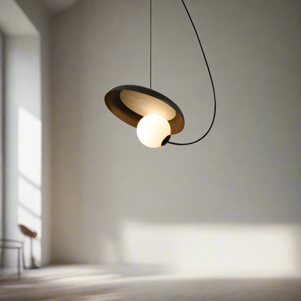 Modern justerbar LED pendellampa i metall för matsal sovrum kök