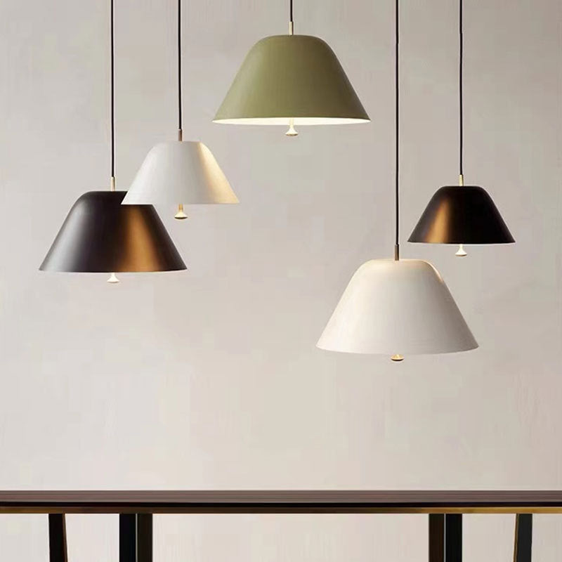 Nordisk minimalistisk metallpendellampa för kök matsal vardagsrum