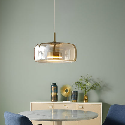 Modern glas pendellampa med LED för matsal vardagsrum kök och sovrum