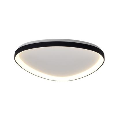 Skandinavisk Taklampa i Svart och Vitt – Modern Plafond i Aluminium för Inomhusbelysning