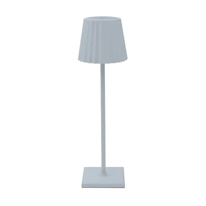 Trådlös bordslampa med touch funktion och dimbart LED ljus för flexibel belysning