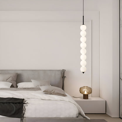 Modern Glassten Lampa med Elegant Metallfinish