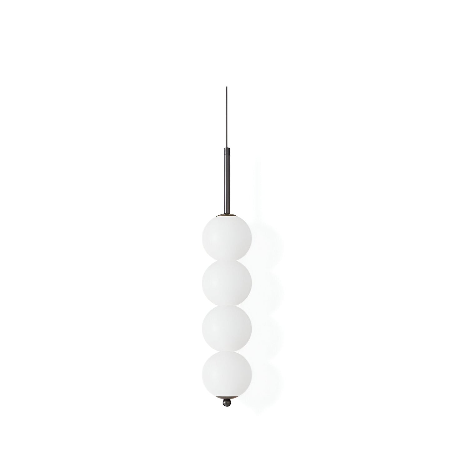 Modern Glassten Lampa med Elegant Metallfinish