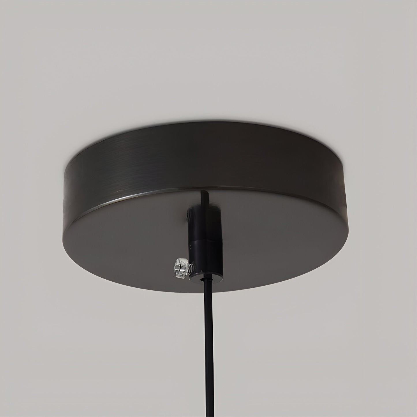 Modern Glassten Lampa med Elegant Metallfinish