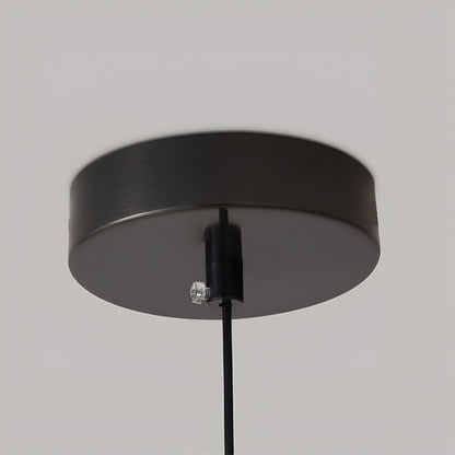 Modern Glassten Lampa med Elegant Metallfinish