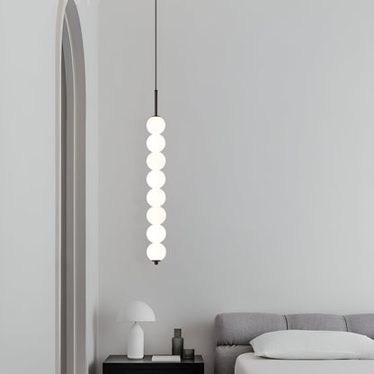 Modern Glassten Lampa med Elegant Metallfinish