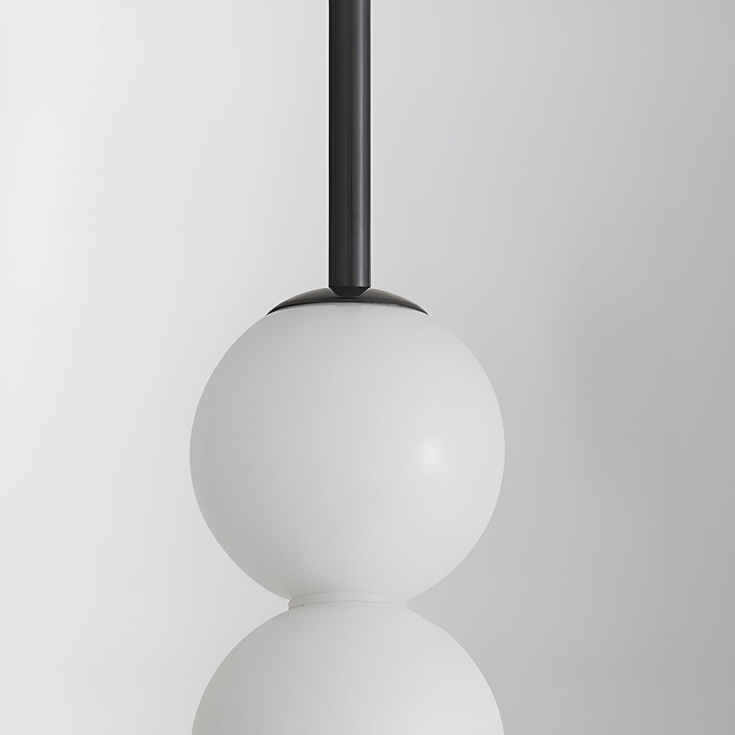 Modern Glassten Lampa med Elegant Metallfinish