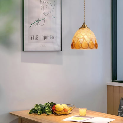 Färgglad mosaikpendel i glas för restaurang, sovrum och japansk inredning