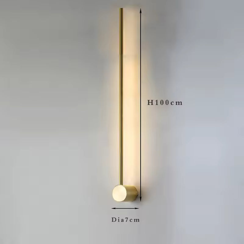Arvia | Modern lång LED vägglampa i minimalistisk design för stilren inredning