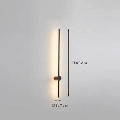 Arvia | Modern lång LED vägglampa i minimalistisk design för stilren inredning