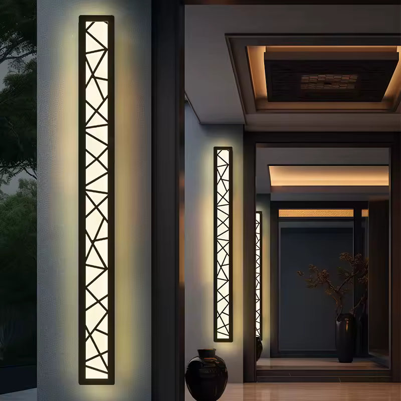 Luminline | IP65 vattentät utomhus vägglampa för trädgård, villa och veranda
