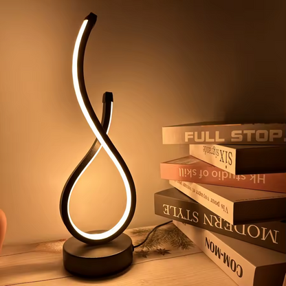 Veya | Modern dimbar LED-bordslampa i aluminium med stilren design
