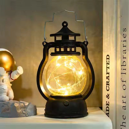 Glowera | Vintage LED-lykta – dekorativ ljuslykta för hem, trädgård och uterum