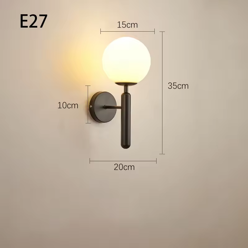 Willow | Modern vägglampa med kopparfinish och elegant tidlös design