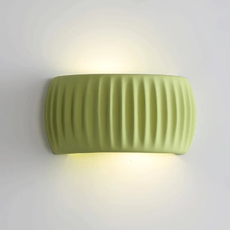 Vägglampa i form av fransk pumpa – kreativ dekoration för sovrum, vardagsrum och hall