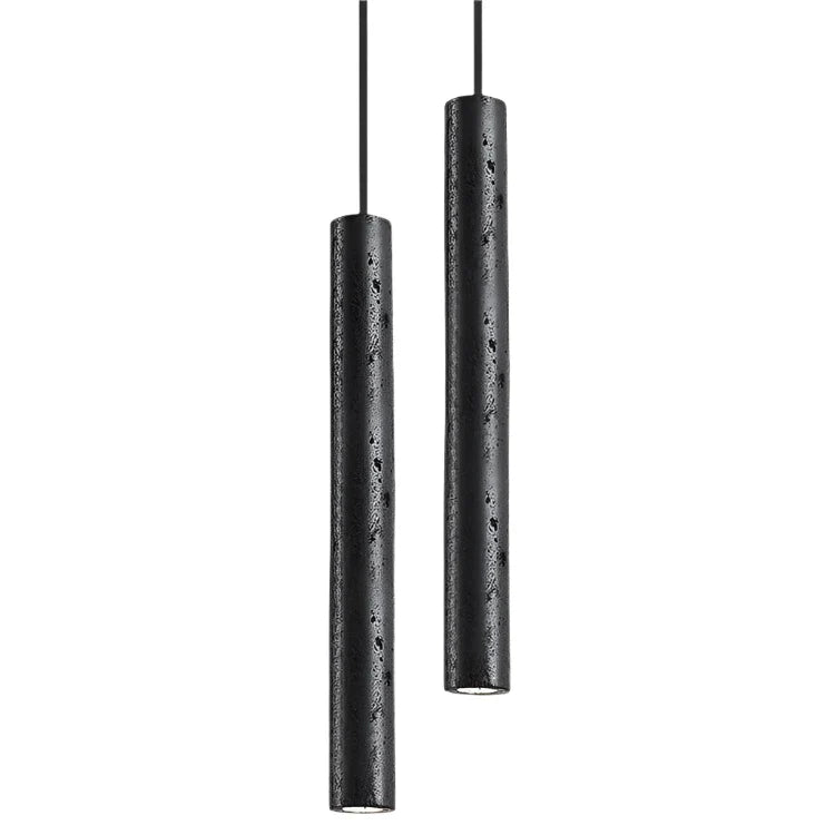 Elegant smal natursten LED taklampa för kök matsal vardagsrum och hall