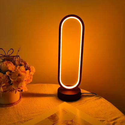 Lumiring | Modern halo nattlampa med stilren design och mjukt stämningsljus