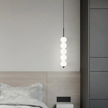 Modern Glassten Lampa med Elegant Metallfinish